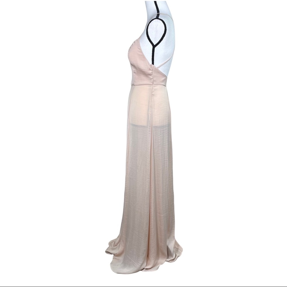CXM for Urban Outfitters Pale Blush Maxi Dress - Picture 3 of 10